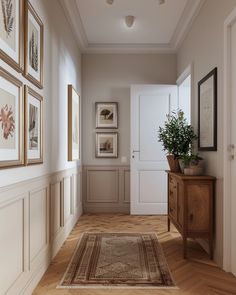 the hallway is clean and ready to be used as a home decor piece in this house