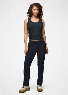 Made From Recycled Nylon, These Mid-rise, Straight Leg Pants With Upf 50+ Protection Are Lightweight Enough To Keep Up With All Of Your Outdoor Plans. Outdoor Straight Leg Pants With 4-way Stretch, Backyard Campout, Climbing Harness, Straight Pants, Invisible Zipper, Halle, Keep Up, Modern Fit, Straight Leg Pants