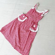 Gingham Sundress, Red Gingham Dress, Mexican Skirts, Peacock Dress, Concept Board, Red Gingham, Lovely Clothes, Gingham Dress, Sewing Dresses