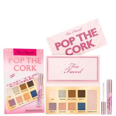 Step out and be seen in your best look ever with this face and eye collection of party-ready shades that keep the celebration going all year long. Complete your look with Lip Injection Maximum Plump, Too Faced’s extra-strength advanced lip plumper, for sexy, volumised lips ready for just about anything. Smells like berries and bubbly!  Set Contents:  1 Party-Ready Face & Eye Palette  1 Lip Injection Maximum Plump Too Faced Christmas, Too Faced Eyeshadow, Lip Injection Extreme, Makeup Gift Sets, Custom Eyes, Lip Injections, Eyeshadow Primer, Holiday Makeup, Too Faced Makeup