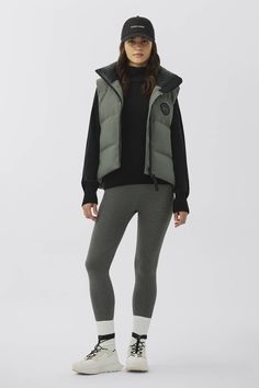 The Grandview Cropped Vest has a modern silhouette that offers extreme durability and comfort for multi-season use. Crafted in Recycled Organic Arctic Tech® for maximum performance, the Grandview Cropped Vest combines functionality with effortless style. Men Parka, Baby Outerwear, Mens Parka, Cropped Vest, Outerwear Vest, Snow Pants, Black Label, Winter Style, Lightweight Jacket