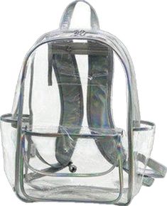 Trendy Backpack With Transparent Straps, Standard School Backpack In Plastic, Back To School Plastic Backpack, Plastic Standard Backpack For School, Back To School Standard Plastic Backpack, Back To School Plastic Standard Backpack, Trendy Clear Backpack For School, Trendy Clear Standard Backpack, Trendy School Backpack With Clear Strap