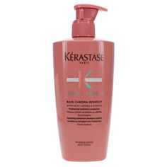 Looking for a shampoo that will make your hair look and feel amazing? Kerastase Chroma Absolu Bain Chroma Respect Shampoo is your answer! This gentle, sulfate-free formula cleanses and hydrates your hair while protecting your color. It's perfect for fine to medium hair types as it doesn't weigh hair down and provides a high shine finish. Plus, it reduces the appearance of color fading and gives you 74% more brilliant shine. Try it today and see the difference! Kerastase Densifique, Target Beauty, Hair Down, Sulfate Free, Hair Care Shampoo, Medium Hair, Protective Hairstyles, Down Hairstyles, Hair Types