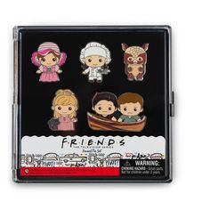 Enamel pins are the perfect size for collecting! Customize your hat, backpack and more! Made of durable metal with colorful enamel inlay, these pins won't lose their integrity for years. Officially licensed, these enamel pins are a great way to show off your fandom! Gender: unisex. Age Group: adult. Friends Tv Show Apartment, Friends Chibi, 90s Shows, Friends The Tv Show, Costume Accessories Diy, Friends Merchandise, Branded Pins, Green Bay Packers Shirts, 300 Piece Puzzles