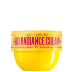 Sol de Janeiro Rio Radiance Illuminating Body Cream is a luxurious, fast-absorbing body cream that enhances your skin with a radiant glow. Infused with skin-loving ingredients like nourishing Cupuau Butter, antioxidant-rich Aa Oil, and hydrating Coconut Oil, this cream deeply moisturizes while adding a luminous shimmer to your skin. The scent is inspired by the warm, sun-kissed beaches of Rio, with notes of solar tuberose, creamy coconut, and warm vanilla. Perfect for achieving a beachy glow all Rio Radiance, Acai Fruit, Daucus Carota, Carrot Seed Oil, Body Creams, Beyond Beauty, Floral Scent, Beauty Product