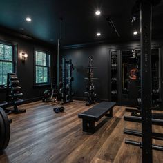 the gym is equipped with equipment for people to use in their own home or apartment