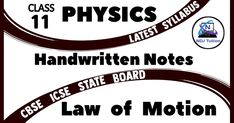 a poster with the words, class 11 physics and handwritten notes for state board gravitation