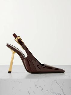 Burgundy Pumps, Burgundy Heels, Burgundy Shoes, Saint Laurent Shoes