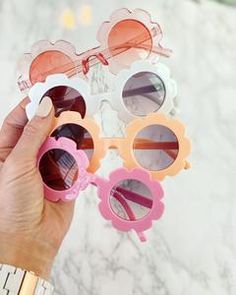 Flower Girl Flower Sunglasses! – Love Leigh Gift Co. Cute Customizable Sunglasses For Gift, Diy Flower Sunglasses, Playful Personalized Sunglasses For Party, Cheap Flower-shaped Sunglasses For Summer, Cheap Playful Flower-shaped Sunglasses, Flower Girl Flower, Pregnancy Ideas, Flower Sunglasses, Girl Flower