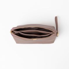 Heather Classic Zip Pouch Classic Zip Pouch Bag Accessory Everyday Brown Pouch With Zipper Pocket, Versatile Everyday Blush Bag, Blush Bag With Zipper For Daily Use, Blush Shoulder Bag With Zipper For Everyday Use, Everyday Brown Clutch With Zipper Pocket, Versatile Pouch For Everyday Use With Interior Card Slots, Versatile Pouch With Interior Card Slots For Everyday Use, Blush Bag With Zipper For Everyday Use, Blush Travel Pouch Bag