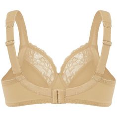 See Through Bra Embroidered Unlined Sexy Lace Underwire Bra – WingsLove Full Coverage Mesh Bra With Padded Cups, Mesh Push-up Bra With Medium Bust Support, Push-up Mesh Bra With Medium Bust Support, Beige Full Cup Padded Bra, Beige Full Coverage Padded Bra, Beige Padded Full Coverage Bra, Lace Underwire, Balconette Bra, Full Coverage Bra