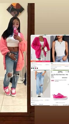 Outfit Ideas From Shein, Back To School High School, Shein Back To School, Shein Back To School Outfits, Outfits For Back To School, Plus Size Baddie Outfits, Simple Outfits For School, Hair Puff, 9th Grade