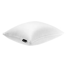 a white pillow on a white background