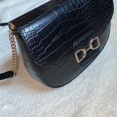 Brand New Never Used, Smoke Free Home Elegant Black Bags For Day Out, Elegant Black Bag For Day Out, Strap Purse, Bags Black, Crossbody Bags, Shoulder Strap, H&m, Bag Lady, Purse