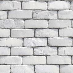 a white brick wall that is very close up