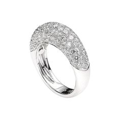 Ring white gold 18K set with diamonds 2.61 cts.