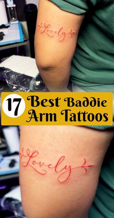 the best badie arm tattoos for men and women are on display in this article