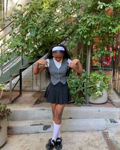 Different Aesthetic Outfits, Feminine Outfits Aesthetic, Dress And Skirt Outfits, Black Femininity Classy, Can Can Dress, Cute Outfits Black Women, School Skirt Outfits, Cool Casual Outfits, Cute Outfits Dresses