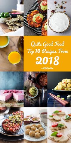 the top 10 recipes from 2013, including quiche good food and other appetizers