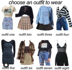 Shop Aesthetic Clothes, Choose An Outfit, One Four, Monochromatic Fashion, Shop Aesthetic, 90s Fashion Outfits, Swag Outfits For Girls, Tomboy Style Outfits, Cute Swag Outfits