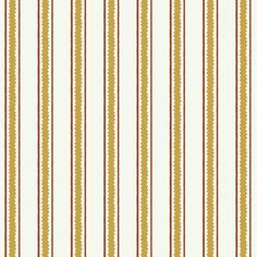 a striped wallpaper with red and yellow stripes