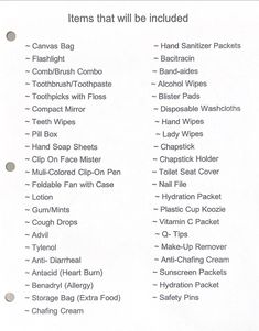 Outdoor event survival kit. Must have items for a long day outdoors. Colours  inside bag may vary. Many items included. Fishing Survival Kit Gift, Sleep Survival Kit, New York Survival Kit, Go Bag List Emergency Kits Families, Star Wars Survival Kit, New Mom Survival Kit Gift, Water Bottle Survival Kit, Dress Shopping Survival Kit, Survival Bag List