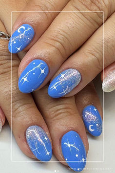 pisces nails designs