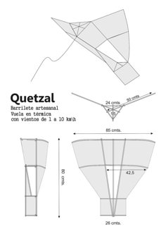 the diagram shows how to make an umbrella