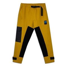 adidas originals Adv Wv Pant Colorblock Outdoor Multiple Pockets Cargo Sweatpants Yellow GV0931 (Men's) Cargo Sweatpants, Stylish Sneakers, Adidas Originals, Perfect Pair, Color Blocking, Sweatpants, Adidas, The Originals, Sneakers