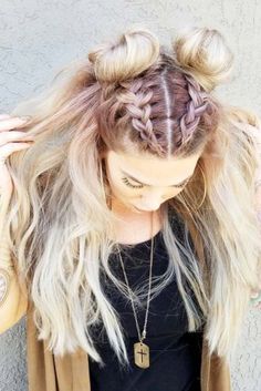 Short Hair Tutorial, Cool Braids, Festival Hair, Easy Braids, Braided Hairstyles Tutorials, Braided Hairstyles Easy, Easy Hairstyles For Long Hair, Hair Stuff