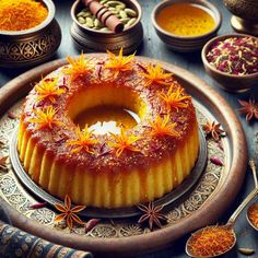 The Unique Charm and Recipe of Gers Ogaily (Saffron Cake)