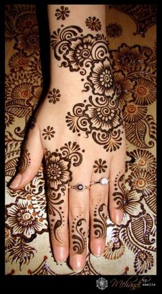 Rajasthani Mehndi, Floral Henna, Henna Ideas, Henna Body Art