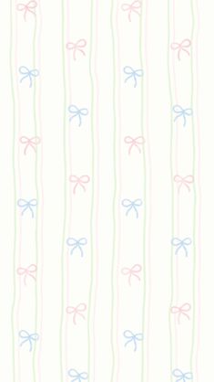 an image of a wallpaper with bows on it's sides and lines in the background