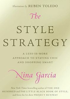 the style strategy book cover with pink lettering