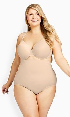 Plus Size Seamless Beige Hi Waist Capri Occasion Dresses Wedding Guest, Waist Shapers, Resort Dresses, Under Dress, One Piece Swim, Swim Bottoms, Swim Dress, Underwire Bra, Easy Wear