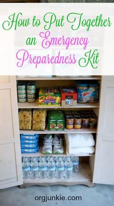 Emergency Preparedness Kit List