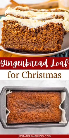 Gingerbread Loaf Desert Loaf Recipe, Christmas Loaves Recipes, Starbucks Copycat Gingerbread Loaf, Peppermint Bread Recipes, Holiday Bread Loaf Recipes, Copycat Starbucks Gingerbread Loaf, Spiced Gingerbread Loaf, Gingerbread Quick Bread Recipe, Gingerbread Loaf Starbucks