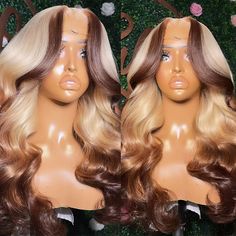 Alipearl New Fabulous Celebrity Style Blonde And Brown Wigs, Thick Body Wave Blonde Ombre 13x4 Undetectable Lace Frontal Wigs With Baby Hair For Sale, Buy The Medium Length Ombre Lace Front Wig Human Hair With Stunning Light Brown Streaks In Frontal Now, Enjoy Free Fast Shipping And Big Discount, Don’t Miss! Lace Closure Hairstyles, Ombre Wigs, Colored Wigs, Business Hairstyles, Brown Wig, Body Wave Hair, Front Lace Wigs Human Hair, Lace Hair, Human Hair Lace Wigs