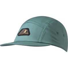 From the mountains to the streets, enjoy the sun and skip the glare with this classic five-panel cap. Made of naturally breathable organic cotton, it features an inner sweatband, flat brim and adjustable back to keep you comfortable and casual on the move. Casual Six-panel Snapback Hat For Hiking, Cotton 5-panel Snapback Hat For Sports, Outdoor Cotton 5-panel Baseball Cap, 5-panel Cotton Sports Hat, Casual Flat Bill Baseball Cap For Camping, Cotton Flat Bill Baseball Cap For Outdoor Activities, Flat Bill Cotton Baseball Cap For Outdoor Activities, Cotton Baseball Cap With Flat Bill For Outdoor Activities, Casual 5-panel Snapback Hat For Outdoor Activities