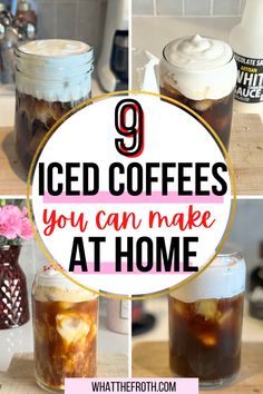 iced coffees you can make at home