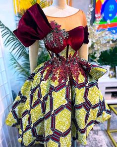 Ankara Party Dress, Ankara Maxi Dress, African Party Dresses, Dress Engagement, African Fabric Dress, Traditional African Clothing, African Prom Dresses, Engagement Dress, Made Dress