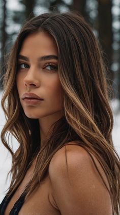 🎭✨ Celebrity-Inspired Hair Dye Raven brown winter hair Inspiration Sleek Hair, Hair Maintenance Tips, Professional Tips, Easy Morning, Winter Hair, Sleek Hairstyles, Hair Maintenance, Inspirational Celebrities, Winter Hairstyles