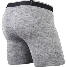 The BN3TH Classic Boxer Brief brings comfort to our nether regions. The TENCEL modal fabric feels softer than cotton with flatlock seams preventing chafing and Spandex adding stretch for down-under comfort. We also like the MyPakage Pouch, which keeps our junk in place, so we don't get caught making adjustments during the day. Fitted Gray Boxer Briefs Multi-pack, Gray Fitted Boxer Briefs Multi-pack, Sporty Boxer Briefs With Comfort Waistband, Stretch Comfortable Sports Boxer Briefs, Comfortable Stretch Sports Boxer Briefs, Fitted Gray Boxer Briefs For Loungewear, Sporty Stretch Gray Boxer Briefs, Midweight Anti-odor Boxer Briefs For Sports, Sporty Go-dry Midweight Boxer Briefs