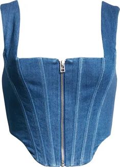 STAUD - Cindy Denim Corset