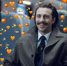 Another tangerine edit with tangerines around him :3 #Bullettrain #tangerine #Aarontaylorjohnson Tangerine Edit, Swag Art