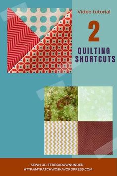 two quilting shortcuts book cover