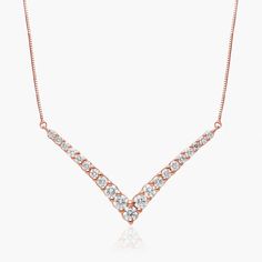 Diamond Bar Necklace, Prom 2024, Necklace Rose Gold, Diamond Bar, Rose Gold Necklace, Lab Created Diamonds, Selling Jewelry, Box Chain, The Bar