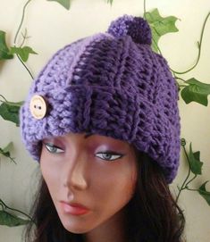 Check out this item in my Etsy shop https://www.etsy.com/listing/658083118/color-block-beanie-two-tone-hat-winter Purple Yarn Beanie Hat, Purple Yarn Crochet Hat, Warm Purple Crochet Yarn Hat, Warm Purple Crochet Hat, Purple Hand-knitted Crochet Cap, Purple Hand Knitted Crochet Cap, Purple Yarn Cap, Warm Purple Crochet Beanie, Hand-knitted Purple Crochet Beanie