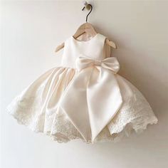 Girl Birthday Dress Christening Dresses Girls Couture Dresses, Girls Baptism Dress, Baptism Dress Baby Girl, White Washing, Toddler Birthday Party, First Birthday Dresses, Girl Sleeves, Girls Couture