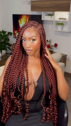 Big Twist Braids Hairstyles, Latest Hair Braids, Braided Hairstyles For Black Women Cornrows, Short Box Braids Hairstyles, Faux Locs Hairstyles, Twist Braid Hairstyles, Box Braids Hairstyles For Black Women, Braided Cornrow Hairstyles, Quick Braided Hairstyles